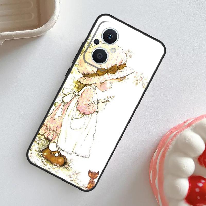 Sarah Kay patroon Case Voor OPPO Reno 7 8 6 5 4 Lite 8T 4Z 5Z 11 F 10 Pro OPPO Find X6 X5 Pro X2 X3 Neo Cover
