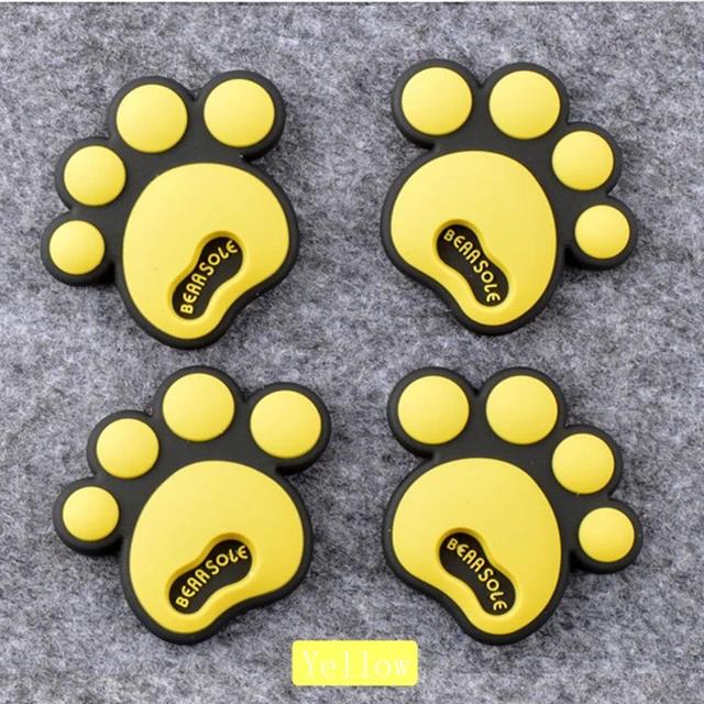 4Pcs Cute bear's-paw Car Door Edge Guard Strip Scratch Protector Anti-collision Corner Bumper Protective Sticker Decoration