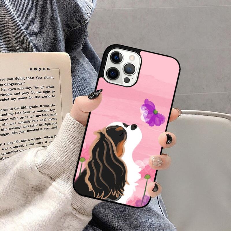 Cavalier King Charles Spaniel Dog Phone Case Cover For iPhone 17 Air 16 15 14 Plus 11 12 13 Pro  Max Coque Cover Shell