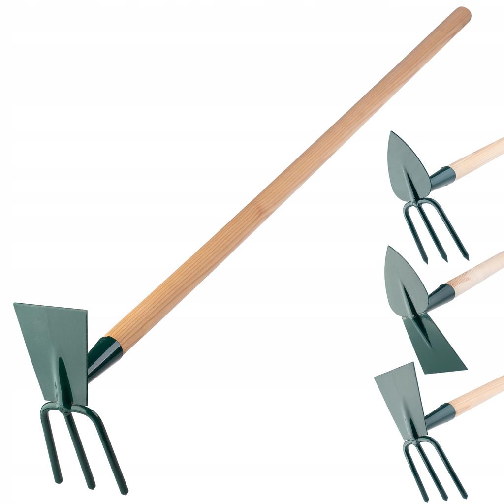 KADAX Zahradní motyka s ocelovou rukojetí 28 mm