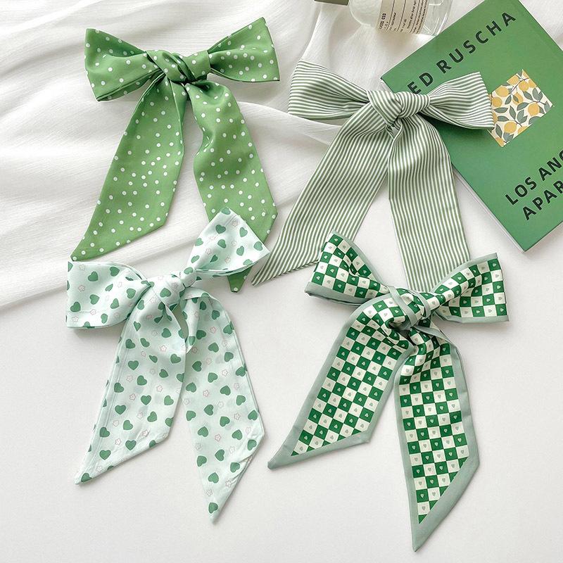 New Luxury Brand Model Small Silk Scarf for Women Hair Band Bag Handbag Handle Ribbon Scarf Band Neck Scarves Neckerchief