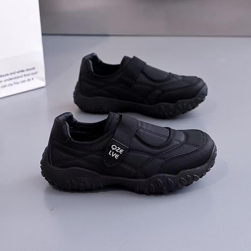 Versatile Casual Sports Shoes New Autumn Breathable Campus Style Velcro Flat Bottom Student Girl