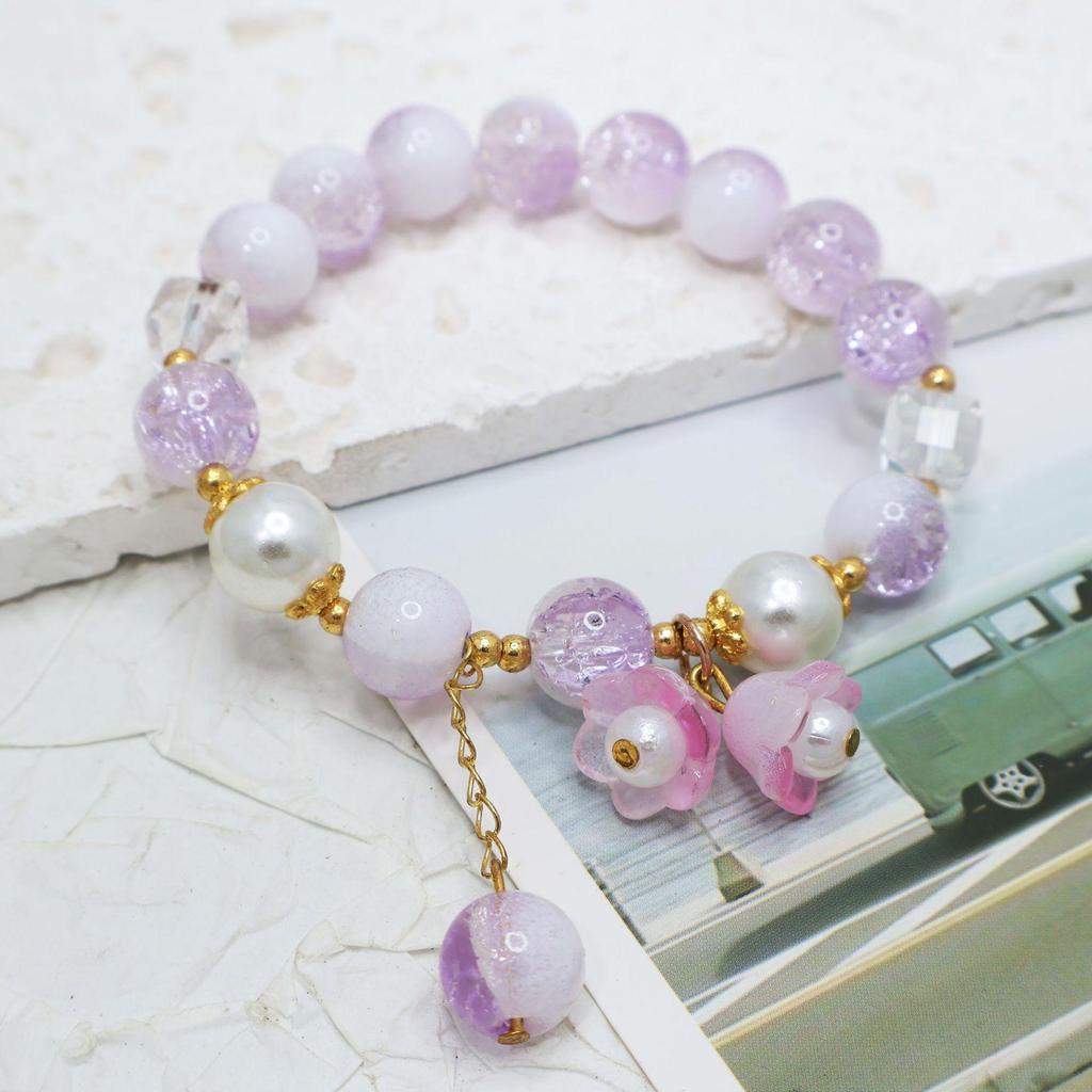 Mori Style Mermaid Crystal Bracelet – Versatile Niche Design for Women, Ideal for Students and Best Friends