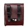 Waterproof Universal Motorcycle Faux Leather Luggage Storage Side Saddle Bag