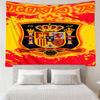Spain Football Crest Tapestry Hanging for Bedroom,Livingroom, Playroom,Decor Art Room Wall Tapestry Holiday and Birthday Gifts