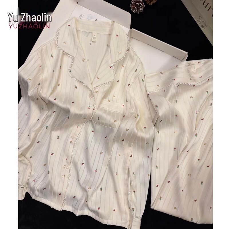 YUZHAOLIN Women s Summer Lace Pajamas M