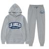 Men Women Hoodie Sweatshirt Set Winter Sport Jogging Tracksuit Fashion Print Casual