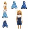 Cloth Doll Suspenders Trousers Outfit Crop Top  Funny   Children