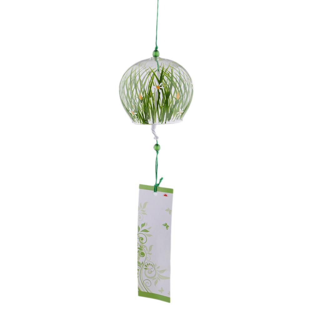 Japanese Wind Bell Japan Wind Chimes Handmade Glass Furin Home Decors Spa Kitchen Office Decor