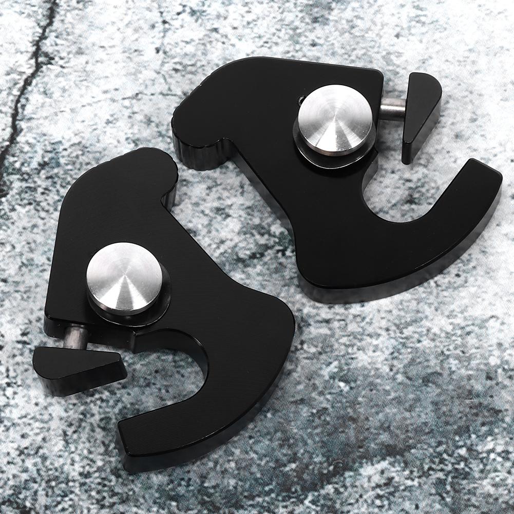Paar LinksRechts Drehbare Sissy Bar Gepäckträger Docking Riegel Clip Kit CNC Aluminium Passend für