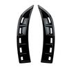 2x ABS Car Styling Front Wheel Bumper Vent Hood Fender Moulding Cover For Mercedes Benz AMG CLA