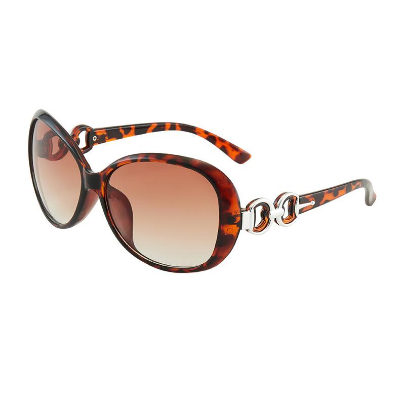 New Women Large Oval Sunglasses Vintage Designer Sun Glasses Fashion UV400 Protection Stylish Eyewear