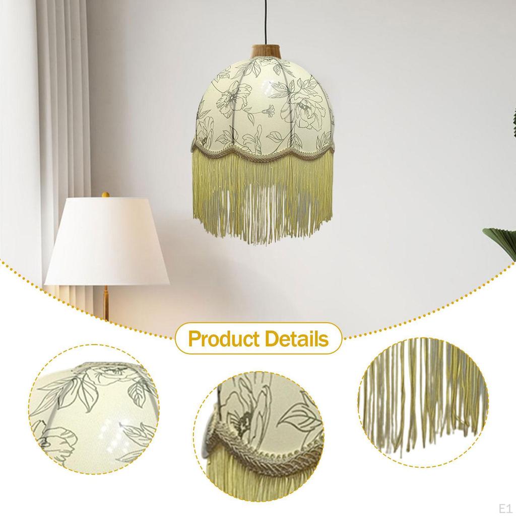 Cloth Lamp Shade Light Cover Accessories Home Decoration Pendant Lampshade for Cafe