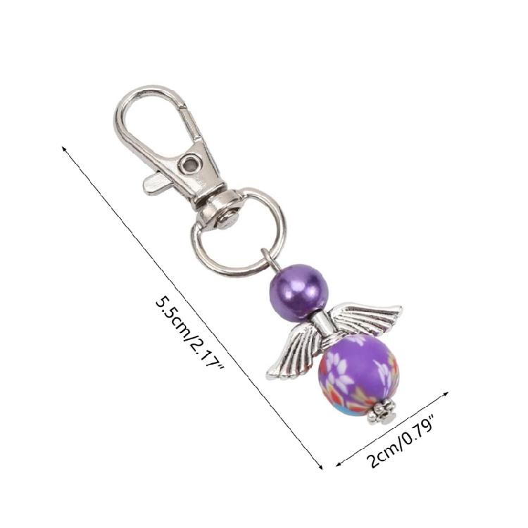 30pcs Angel Keychain Decorative Charm Children Girl Boy Schoolbag Backpack