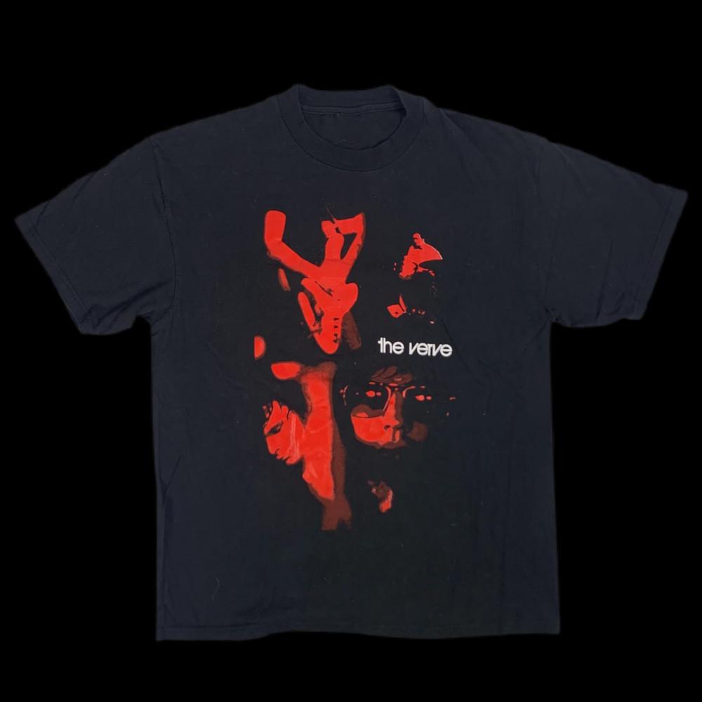 Collection The Verve Cotton Black T Shirt For Everyone S-5XL Gifl Love You Unisex T-Shirt S