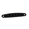 Guitar String Through Plate Mounting Ferrules Zinc Alloy Electric Bass Guitar PartsBlack