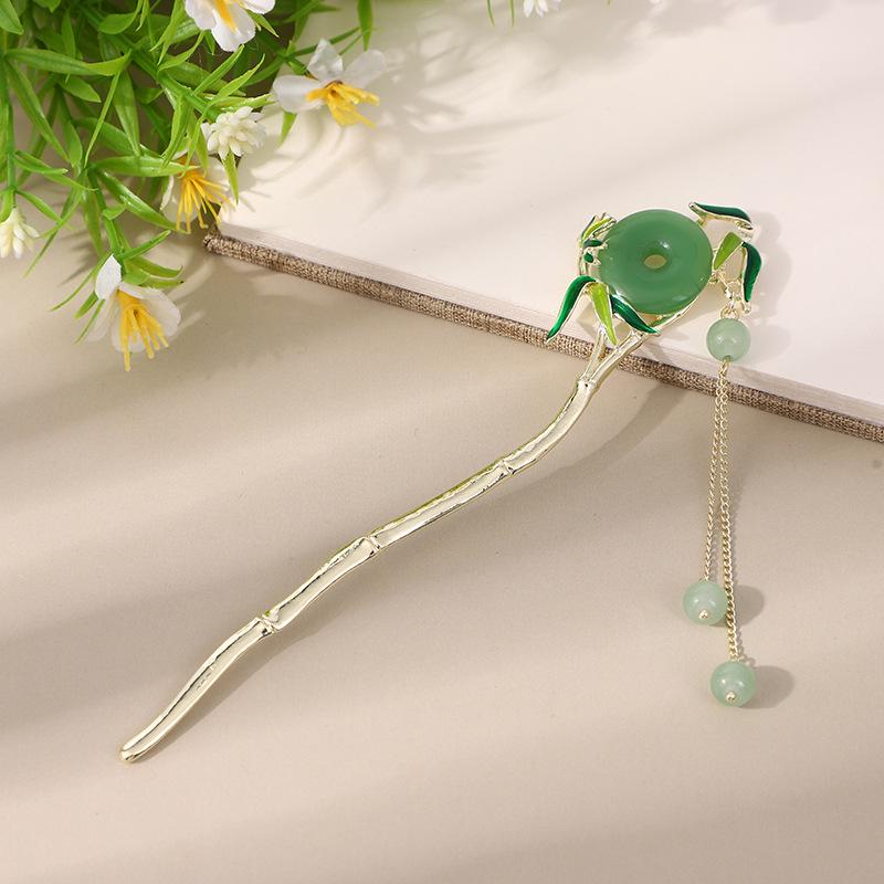 Elegant Tassel Hanfu Hairpin: Ancient Qipao Headdress & Step-Shake Accessory for Women