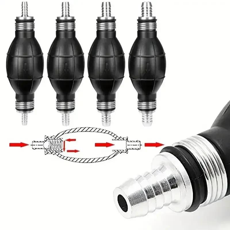 1PCS Fuel Pump Rubber Manual Liquid Oil Transfer Pump Petrol Diesel Hand Primer Bulb for Car Marine Outboard 6/8/10/12mm