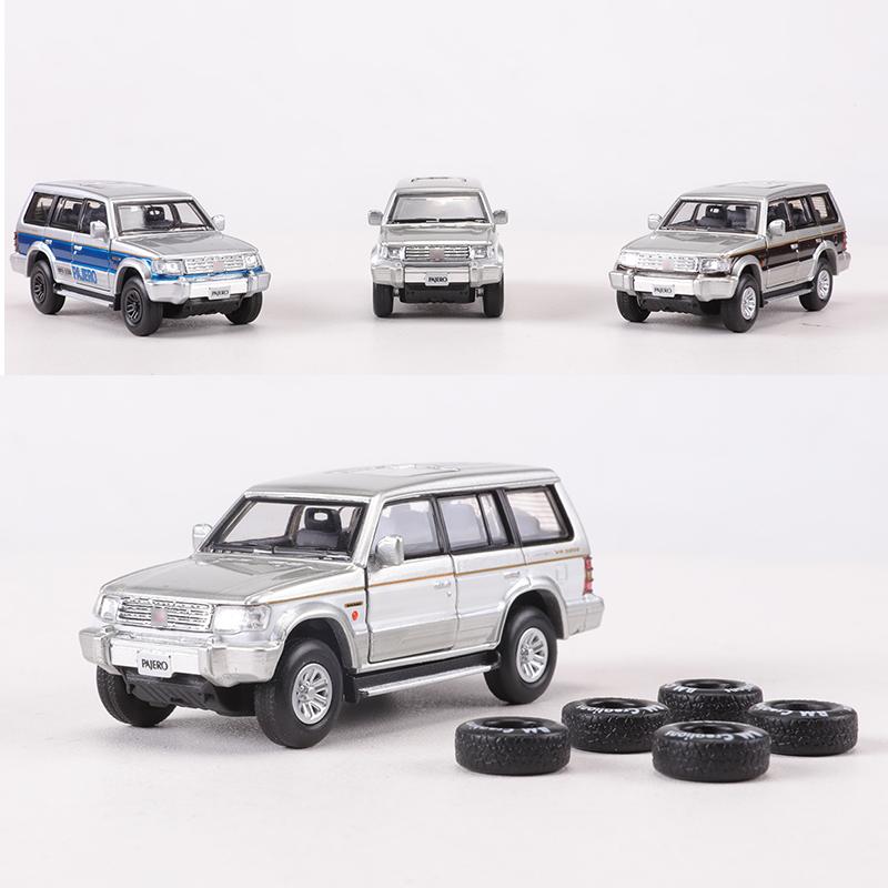 Bm 1:64 Pajero Super Exceed Alloy Model Car