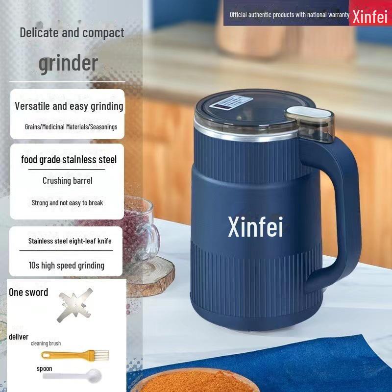 

Многофункциональная мельница для трав и специй Xinfei - измельчитель сверхтонкого порошка для зерен и перца