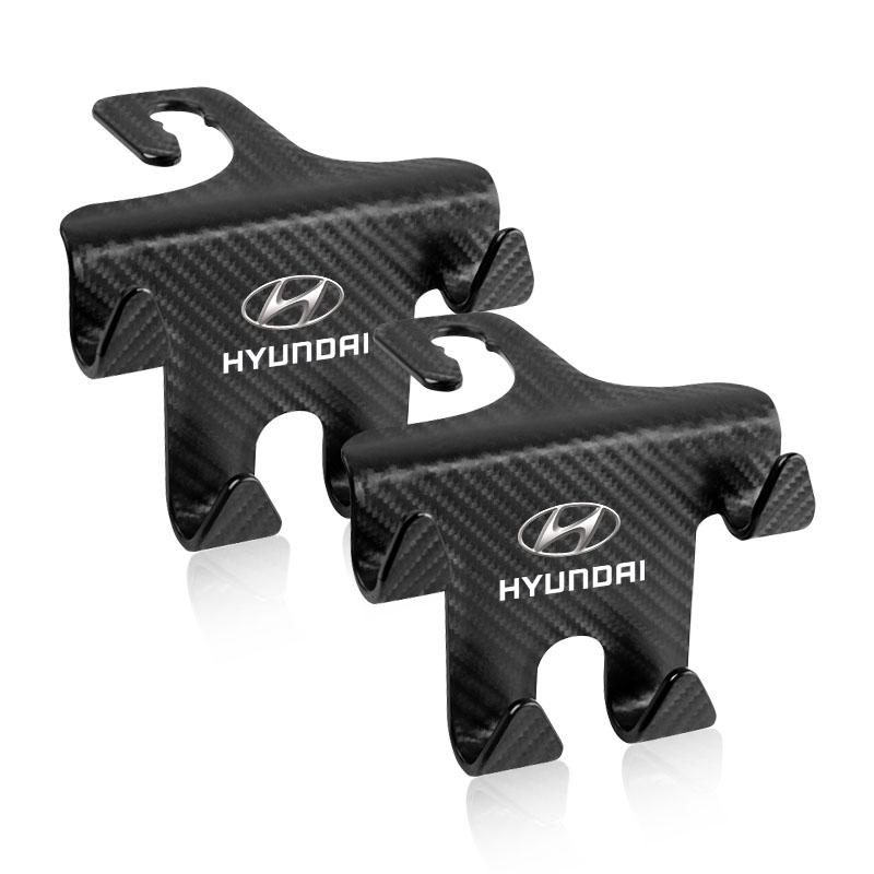Car Seat Headrest Hook Universal Phone Holder Backseat Organizer For Hyundai I30 Accent Creta Kona IX35 I40 Getz Sonata Elantra Veloster