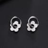 Cazador Kpop Flower Women's Earrings Gold Color Stainless Steel Jewelry' Drop Earrings Trend 2026 Birthday Gift Wholesale