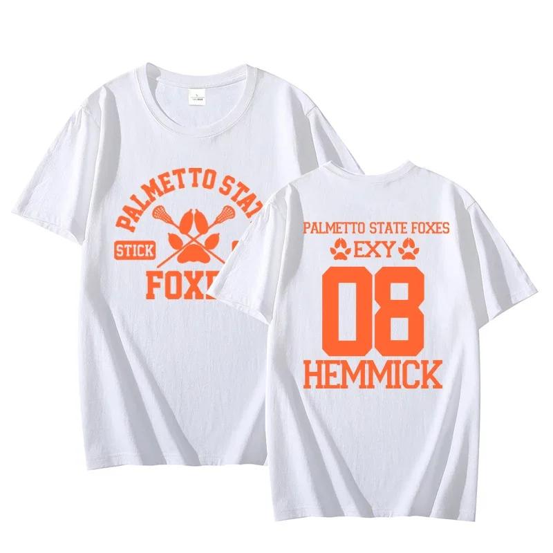 Alles für die Spiele Palmetto State Füchse T-Shirt für Frauen Kurzarm-T-Shirt Damen Rundhals-T-Shirts Damenbekleidung