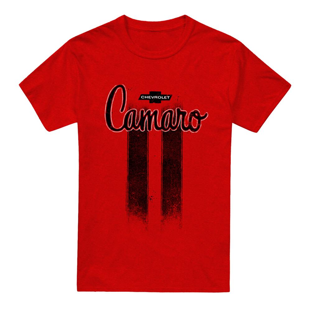 Chevrolet Unisex Adult Camaro Stripes Heather T-Shirt