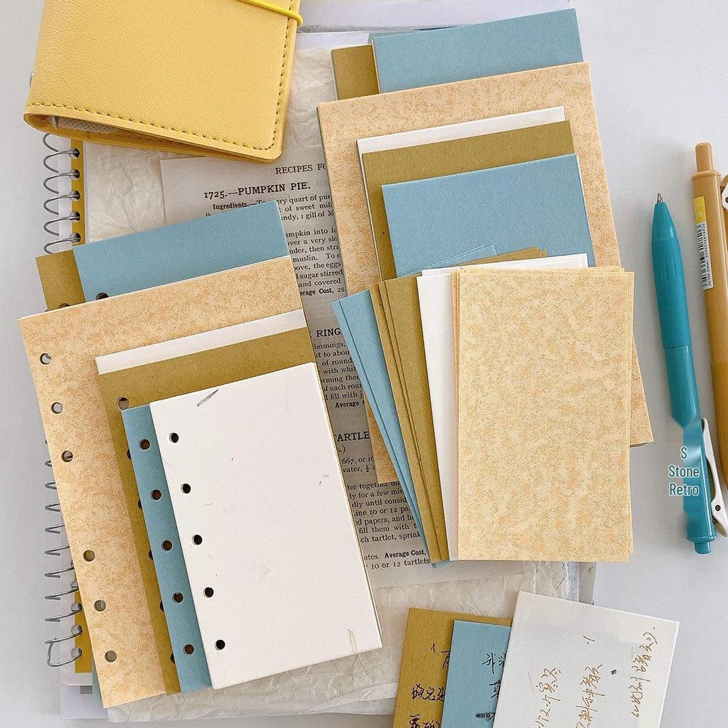 Sea Salt Cheese Mix Specialty Loose Leaf Planner Pages (M5A6A7)