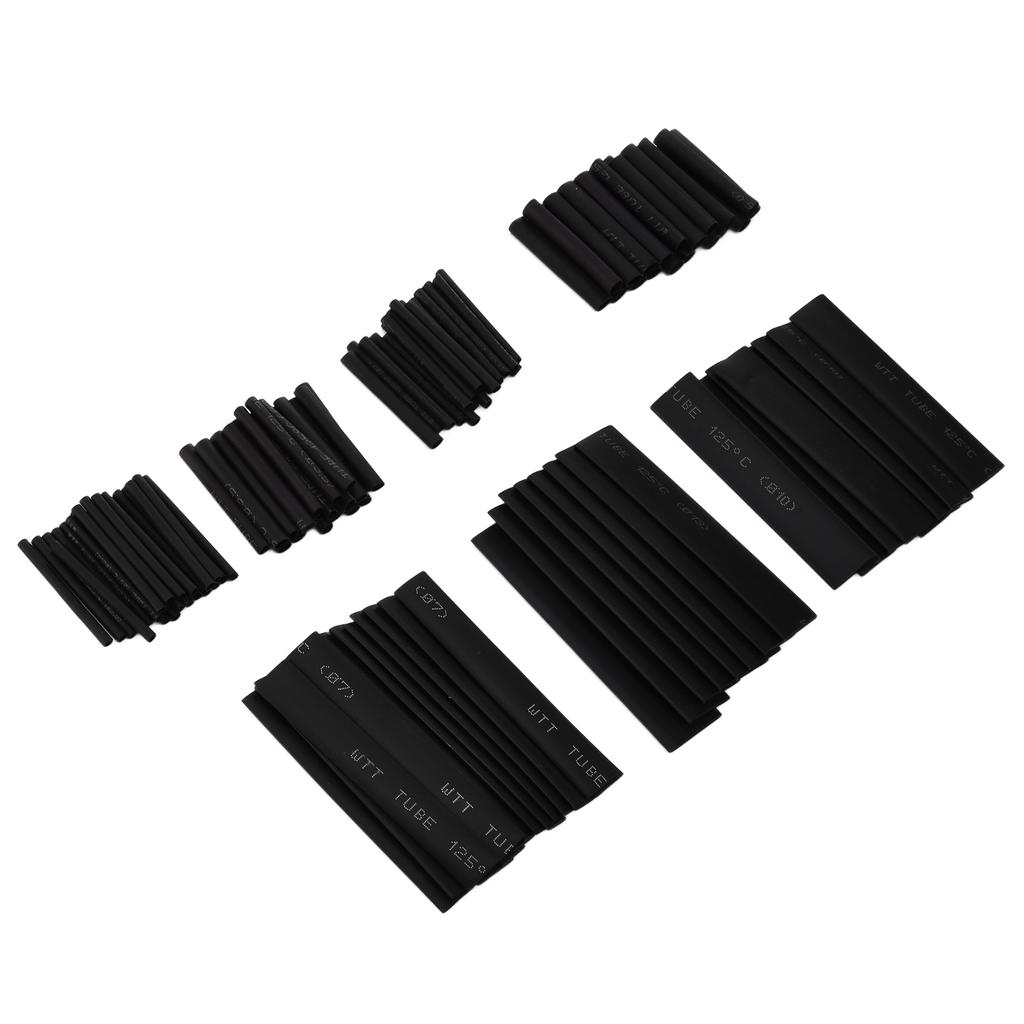 127Pcs Heat Shrink Tubing 2:1 Electric Insulation Shrinkable Tube Assortment Combination Set