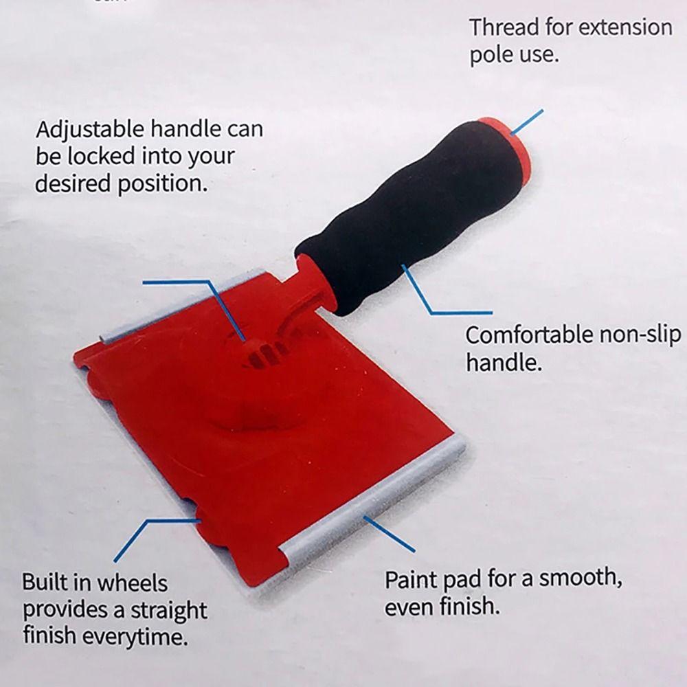 1Pcs Trimmer Tool Latex Paint Edger Brushes Wall Ceiling Corner Color Separator New Wall Brushes