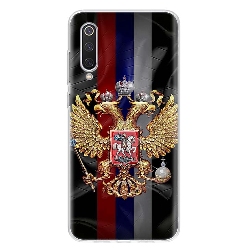 Russia Russian Flags Emblem For Xiaomi Redmi Note 14 13 12 11 10 Pro Phone Case 12S 11S 11T 11E Plus 14Pro 13Pro 12Pro 11Pro Cov