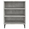 Sideboard Concrete Grey 57x35x70 cm Engineered Wood