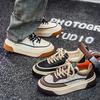 Fashion 2025 Spring New Men's Low Top Fashion Trend Casual Shoes Comfortable Thick Soled Sports Shoes Low Top Non slip Platform sneakers