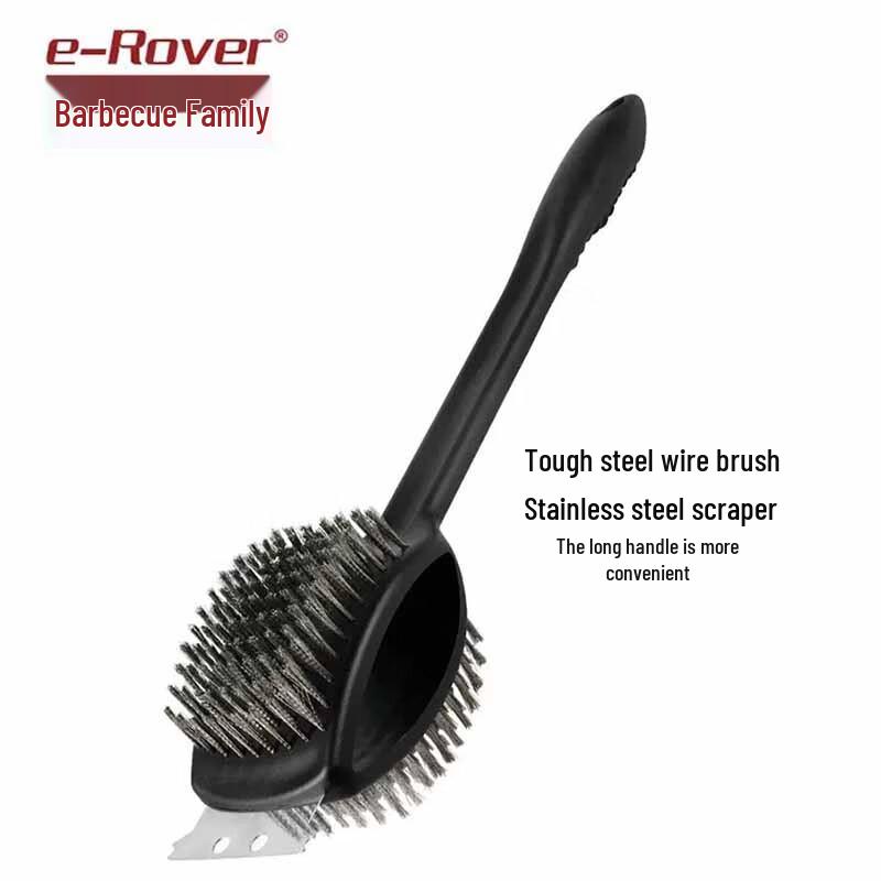 BBQ Grill Cleaning Brush with Scraper