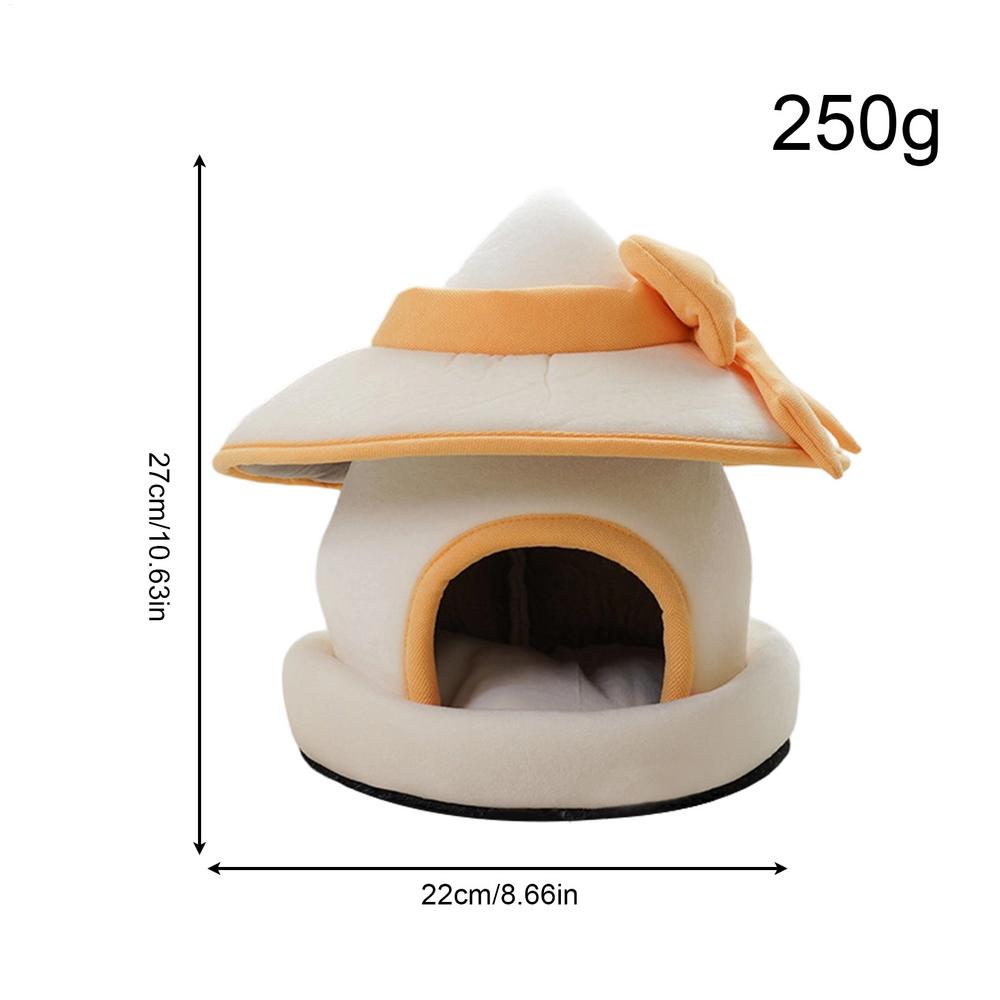 Bunny House Cute Hat Warm Bunny House Detachable Pet Cage For Chinchilla Hamster Guinea Pigs Ferret Hedgehog Chicken Kitten