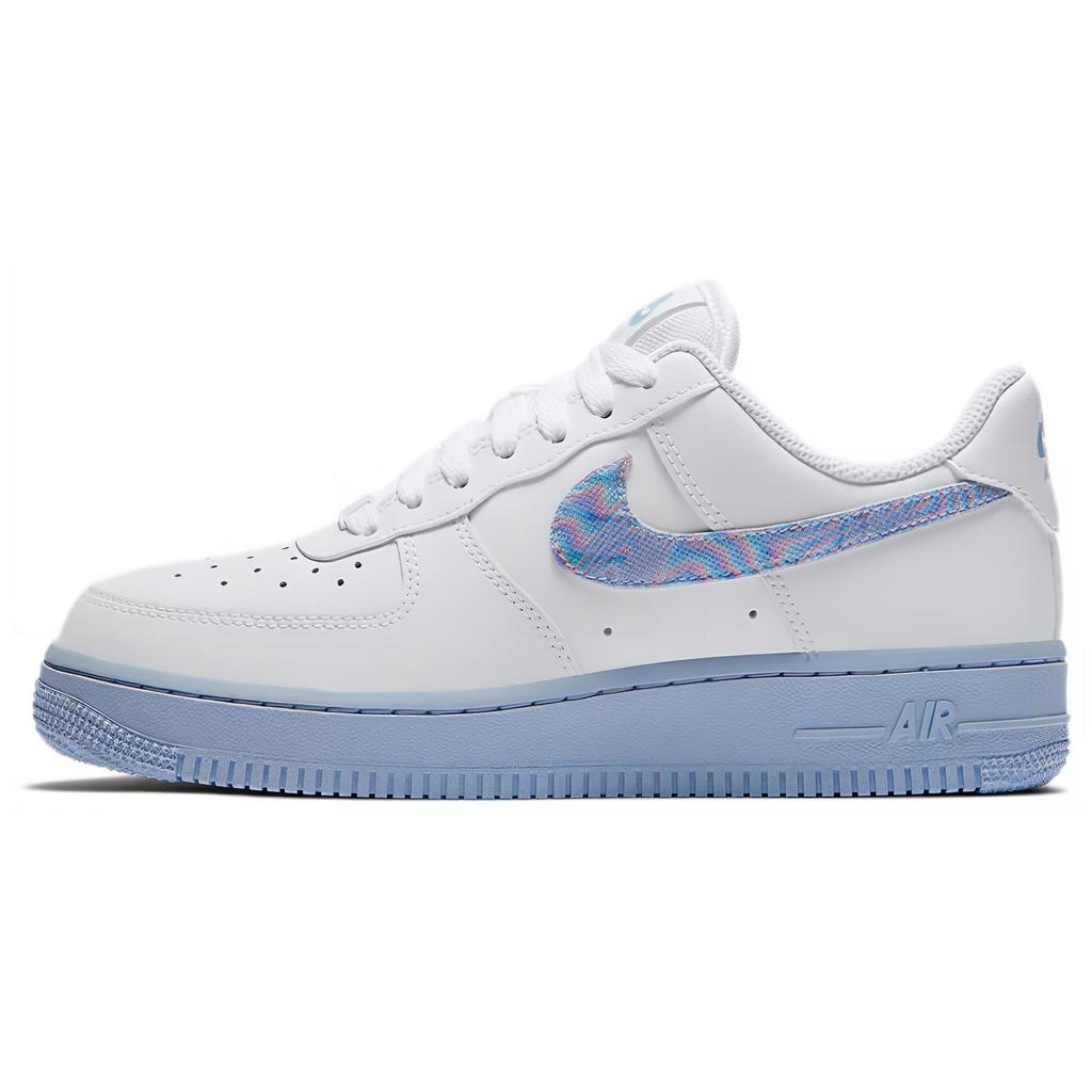 New Nike Air Force 1 Low White Hydrogen Blue Women's CZ0377-100