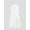 8seconds Nylon Blend Sleeveless Long Dress White (114771Ay31)