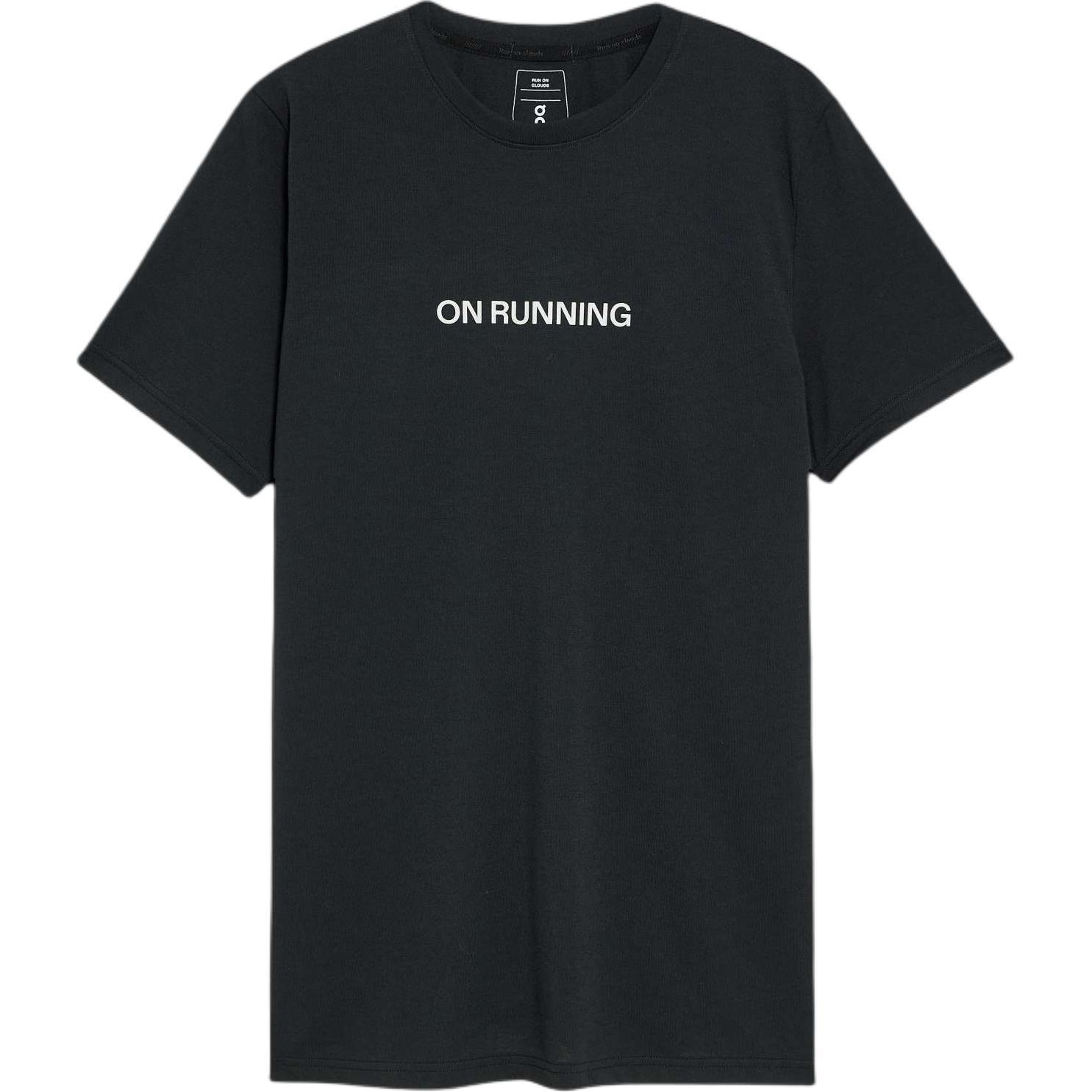 On Running On Run-T T-shirt  Black White  Men s 1ME30370553 L