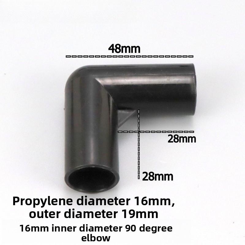 

1 шт. Черный трубный соединитель DIY полка палатка фиксированный соединитель фитинги Внутренний диаметр 8/12/16/19 мм АБС-пластик Тройник Четырехсторонний Отвод Прямой соединитель