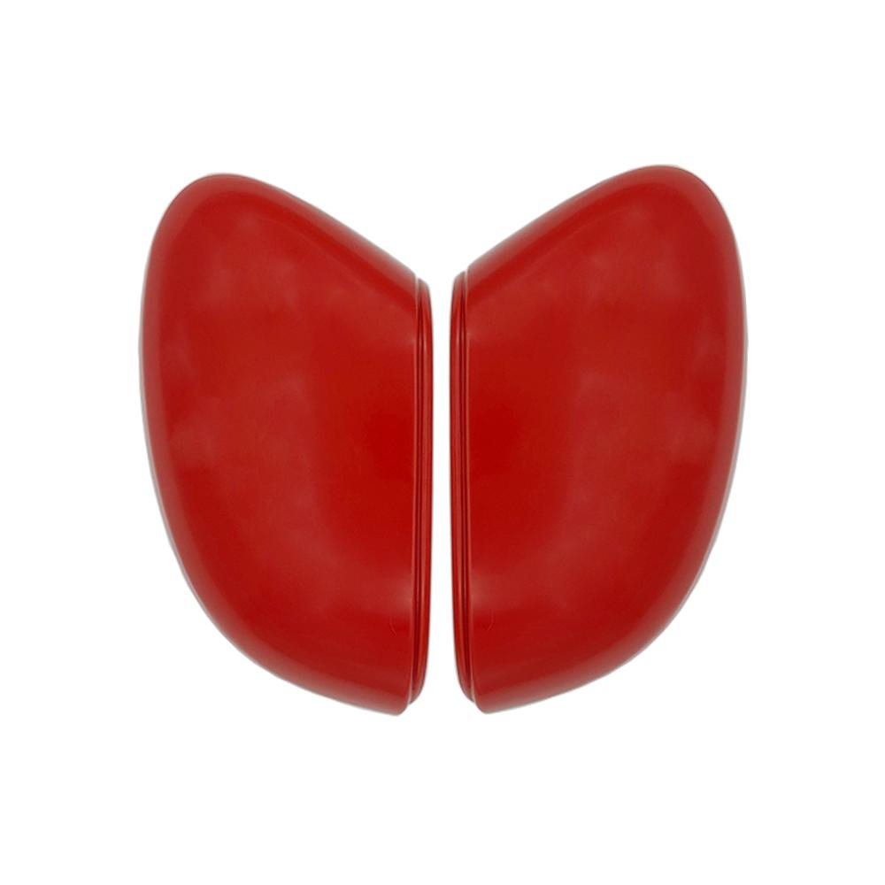 2Pcs/Set The Black Flag Car Shell Outside Rear View Mirror Covers For MINI COOPER U25 F66 F65 F67 Auto Accessories Cnjaw55