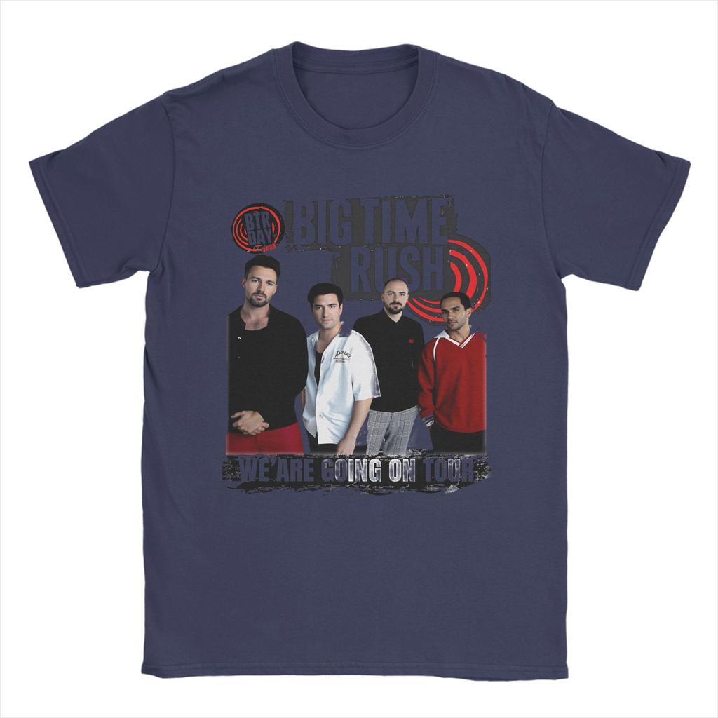 Mens Womens Big Time Rush 2025 Shirt 100% Cotton New Arrival T-Shirt  Top Clothing