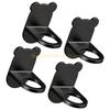 Pack of 4 Bathroom Organizers for Shampoo and Soap Wall Mounted Shower Shelf top sale