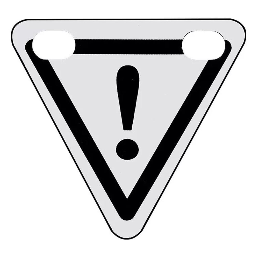 

ENLEE Bicycle Seat Reflector Waterproof Night Riding Warning Sign Triangle Plate for Mountain/Road Bike