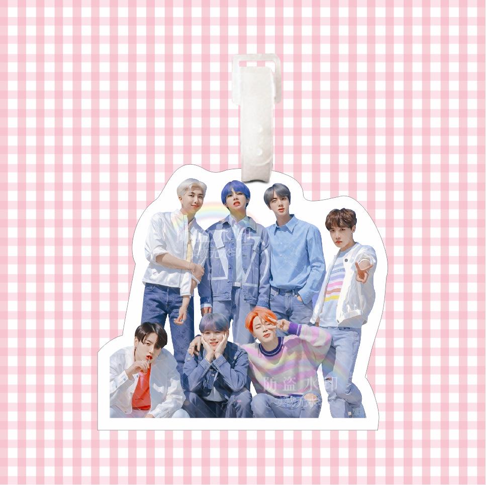 BTS Bangtan Boys Gruppe Gepäckanhänger & Schlüsselanhänger Rucksack Anhänger