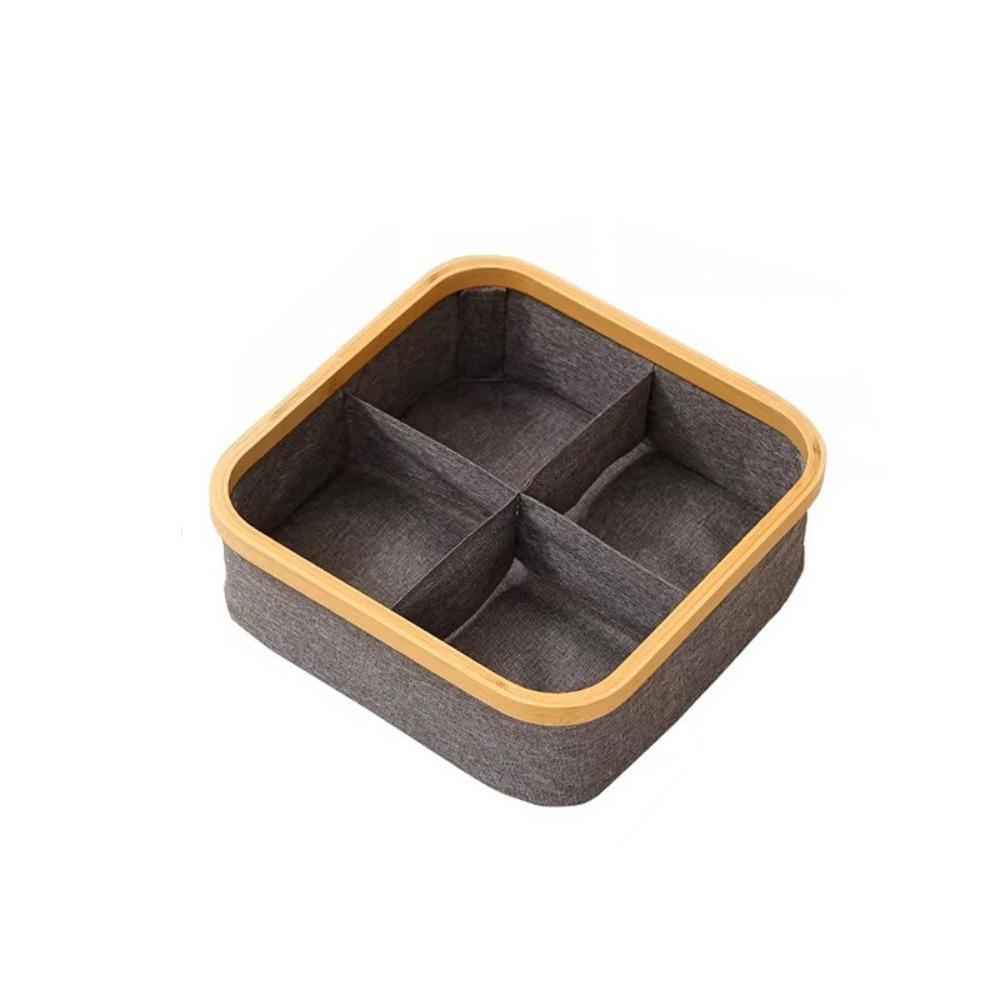 Thickened Pants Storage Box Folding Socks Classification Basket Storage Baskets  Cabinets