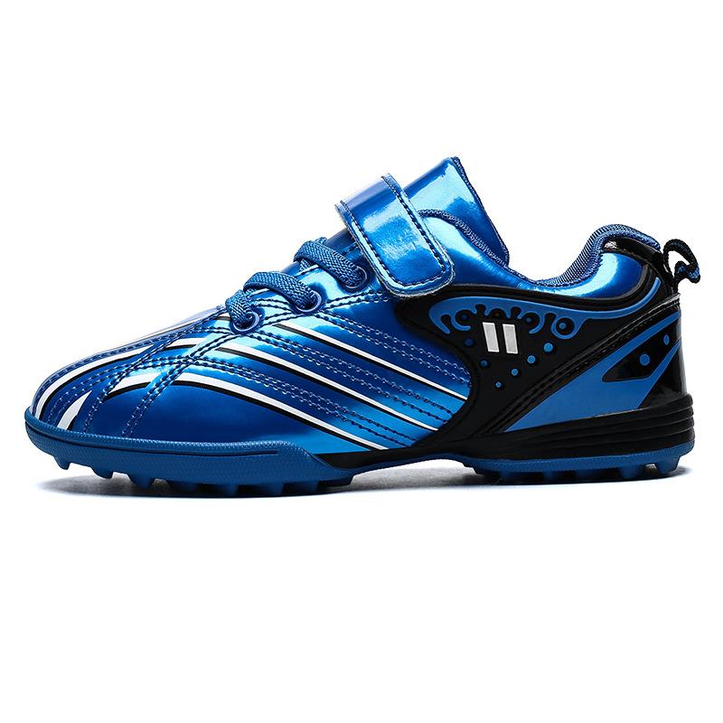 Children's football shoes boys and girls sports football shoes gold Chelsea explosion broken nails primary school students training shoes