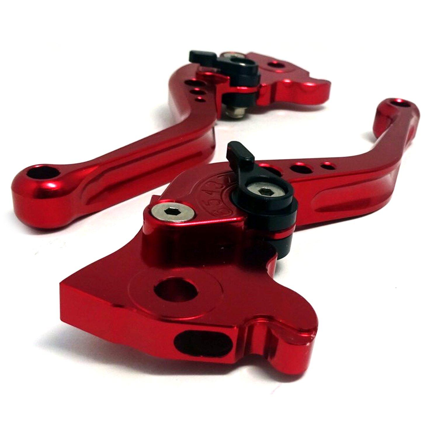 

MAXIMA SELECT Brake and Clutch Lever Set and with Adjustable Angle Function for Majesty Cygnus and SMAX (Left Right) (Red) S, X, SR, BW S, R,