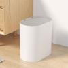 Toilet Push-open Lid Plastic Trash Can Household Toilet Trash Can Office Trash Can