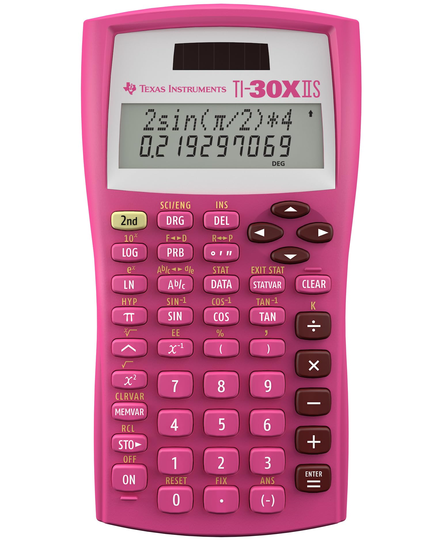 

Науковий калькулятор Texas Instruments 30XIIS рожевий